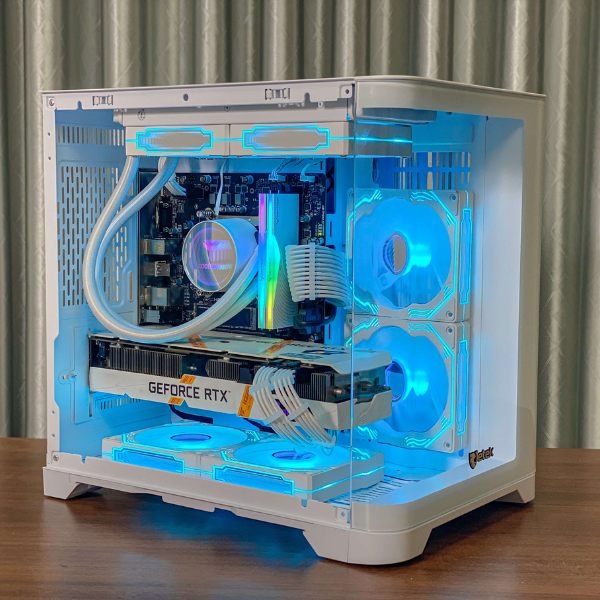 CASE PC Gaming (GW127B7634) : B760M Wifi/i7 12700K/RAM 16GB/RTX 4060TI 8GB New /Tản nhiệt AIO 240