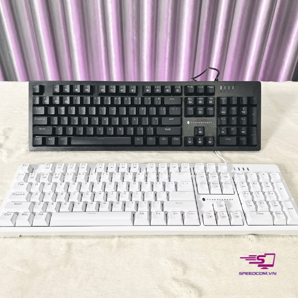 Bàn phím cơ Thunderobot K104 Đen/ Trắng (Likenew)
