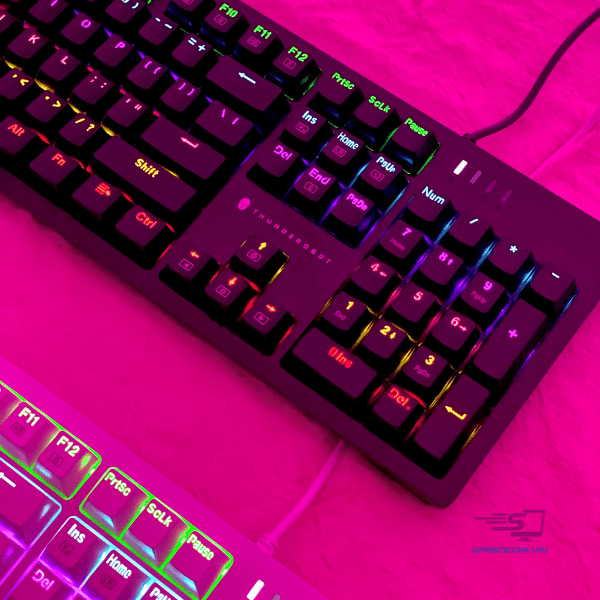 Bàn phím cơ Thunderobot K104 Đen/ Trắng (Likenew)