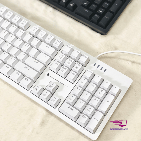 Bàn phím cơ Thunderobot K104 Đen/ Trắng (Likenew)