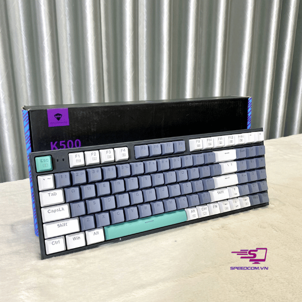 Bàn phím cơ MACHENIKE K500-B94 (Xanh xám)