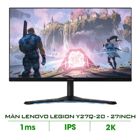 Màn hình Lenovo ThinkVision Legion Y27Q-20 (27inch, 2K, IPS, 165Hz)