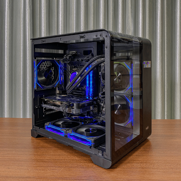 CASE PC Gaming (GB124B765) : ASUS B760M TUF/i5 12400F/RAM 16GB/RTX 4060 8GB New /Tản nhiệt AIO 240
