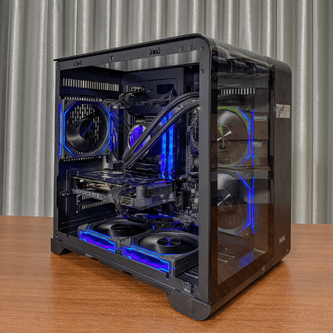 CASE PC Gaming (GB144B7619) : ASUS B760M TUF/i5 14400F/RAM 16GB/RTX 4060 8GB New /Tản nhiệt AIO 240