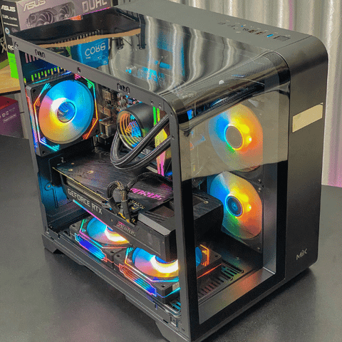 CASE PC Gaming (GB136B7631) : ASUS B760M TUF/i5 13600K/RAM 16GB/RTX 4060 8GB New /Tản nhiệt AIO 240