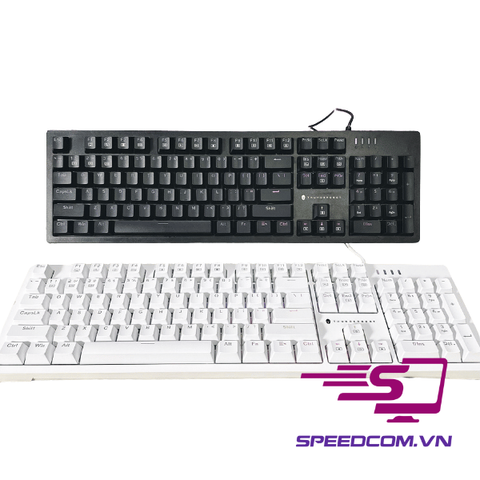 Bàn phím cơ Thunderobot K104 Đen/ Trắng (Likenew)
