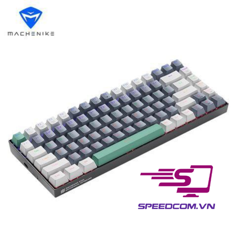 Bàn phím cơ MACHENIKE K500-B94 (Xanh xám)