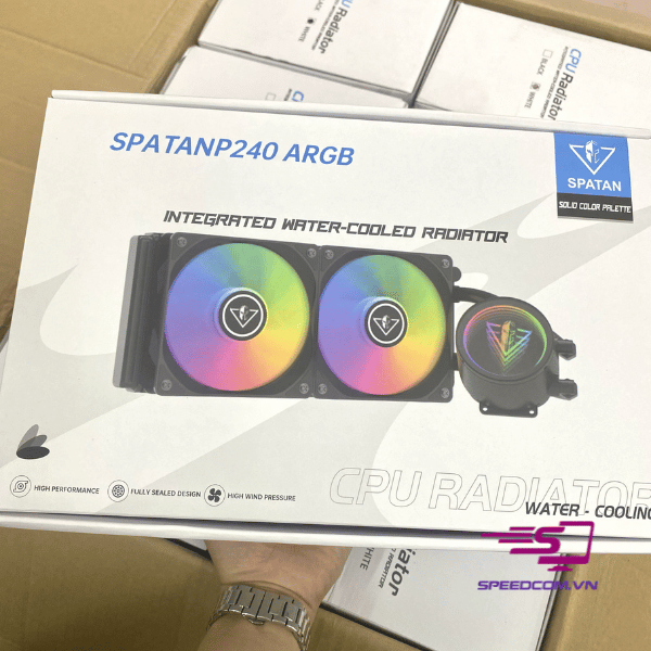 Tản nhiệt nước Spatan P240 2 Fan LED ARGB