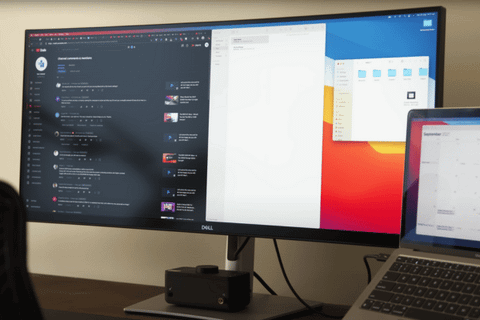 Màn hình DELL P3421W (34inch, 2K, IPS, 60Hz, 1,07 Tỷ màu)