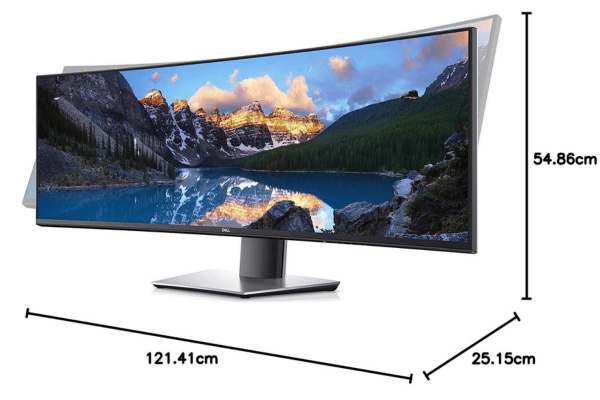 Màn hình cong DELL UtraSharp U4919DW - 49inch, 5K, IPS, 60Hz, 1,07 Tỷ màu