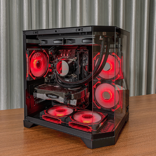 CASE PC Gaming (GB124B7620) : B760M/i5 12400F/RAM 16GB/RTX 2060 6GB Likenew /Tản nhiệt AIO 240