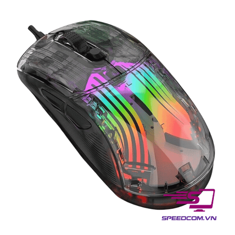 Chuột gaming XUNFOX XYH10 (Đen/Trắng)