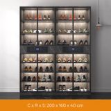 Tủ giày thông minh khử mùi TGKM17