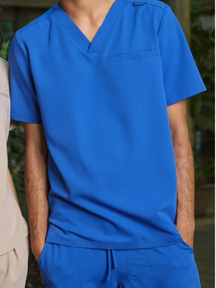 MAT05 - BASIC V-NECK UNIFORM TOP