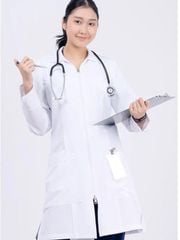 WA-LC02 - ZIP LAB COAT