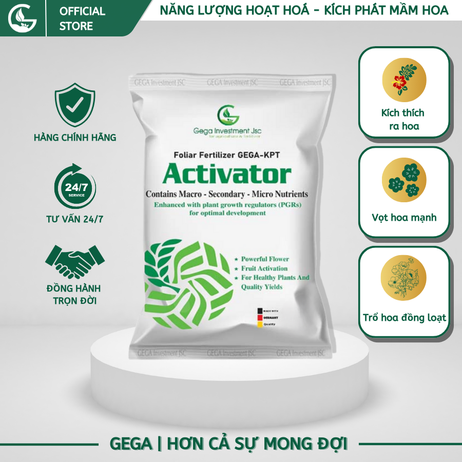 Phân bón ACTIVATOR - Kích Thích Ra Hoa - Vọt Hoa Mạnh - Trổ Hoa Đồng Loạt