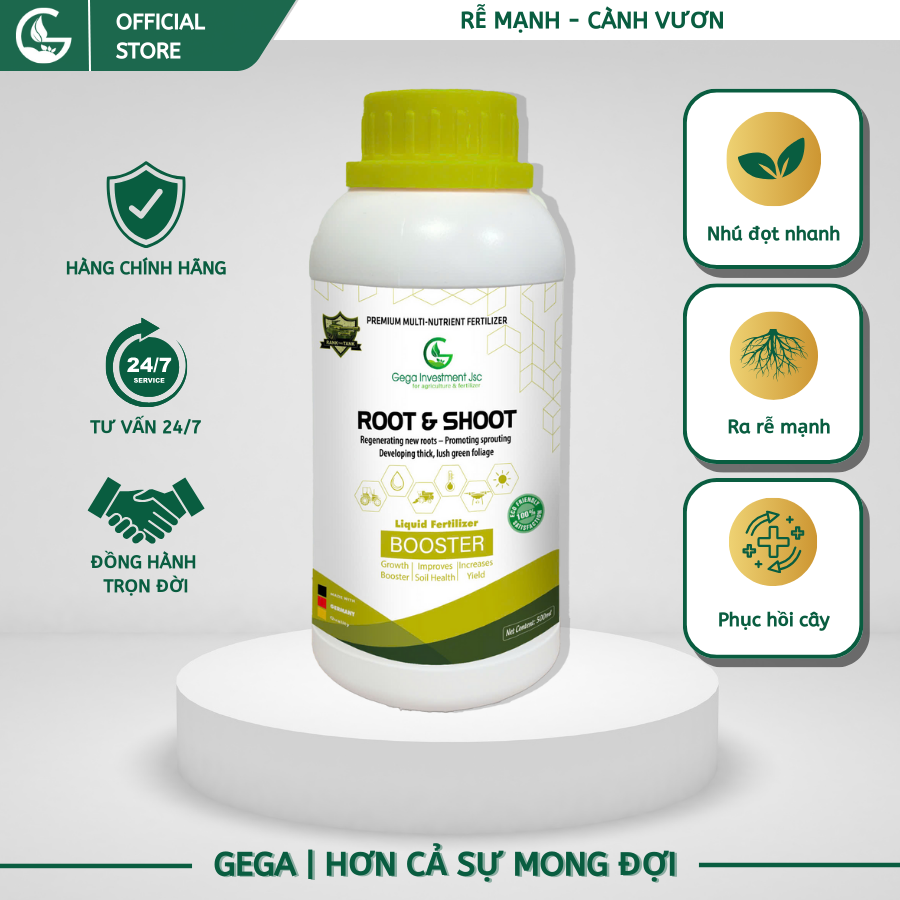 Phân bón lá ROOT & SHOOT - Nhú Đọt Nhanh - Ra Rễ Mạnh - Phục Hồi Cây