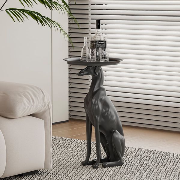  Light luxury floor coffee table tea tray dog ​​sales office model 