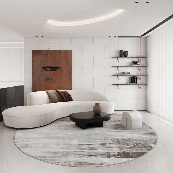  Thảm Tròn Hiện Đại, Phong Cách Bắc Âu 