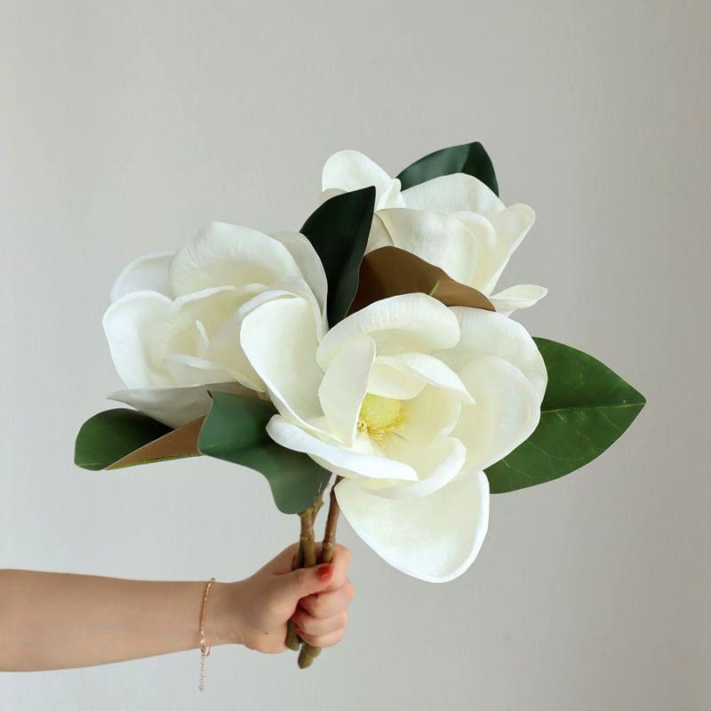 Hoa Magnolia hoàn thiện cao cấp, mô phỏng cảm giác như hoa thật 