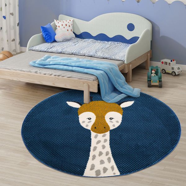  Thảm Tròn Hoạ Tiết Hoạt Hình Cho Phòng Trẻ Em 