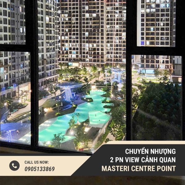  Bán 2PN View Cảnh Quan - Masteri Centre Point 