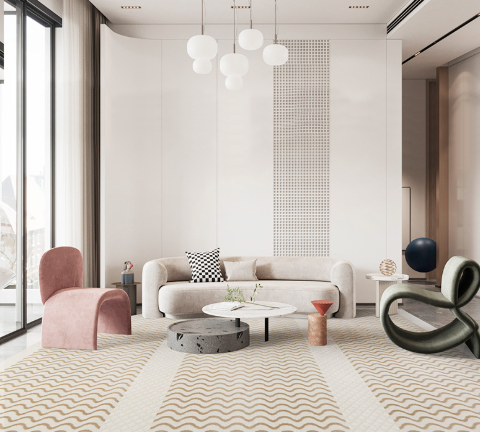  Thảm Lông Cừu Sang Trọng Hiện Đại 