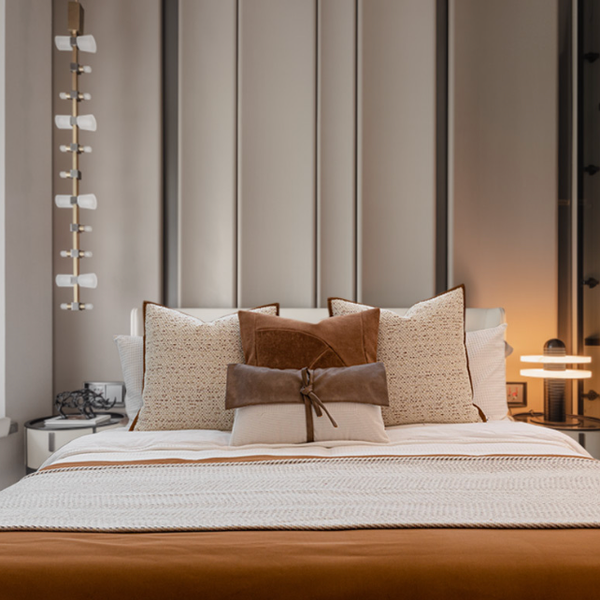  Modern light luxury model room - coffee tassel set 