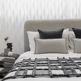  Chăn & Khăn Trải Giường Đen Trắng Xám Sang Trọng Hiện Đại 