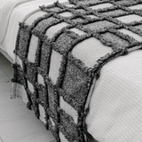  Chăn & Khăn Trải Giường Đen Trắng Xám Sang Trọng Hiện Đại 