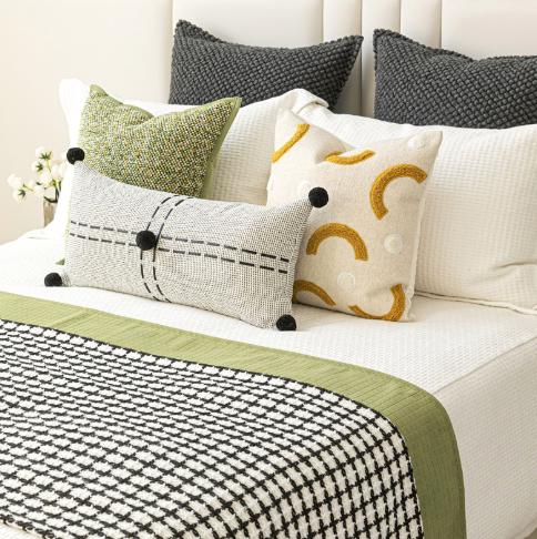  Bộ Chăn Ga Gối Màu Xanh Phong Cách Hiện Đại Sang Trọng 