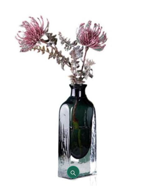  Bộ 3 chai thuỷ tinh màu decor 