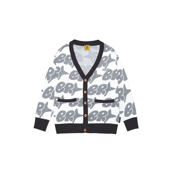 CARTOON CARDIGAN – BLACK