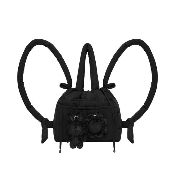 CRUSH ON YOU RABBIT BAG - BLACK