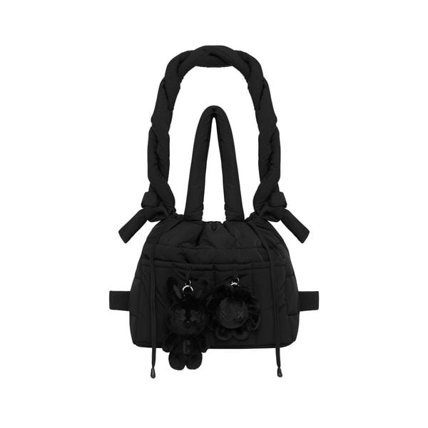 CRUSH ON YOU RABBIT BAG - BLACK