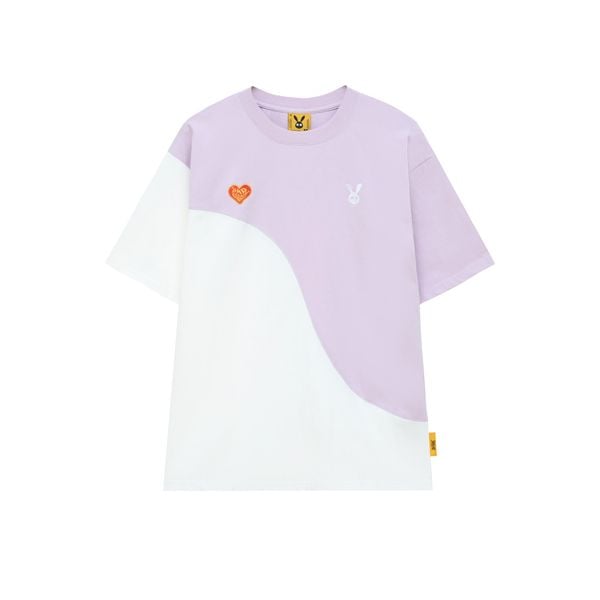 SPLIT RABBIT TEE - PURPLE