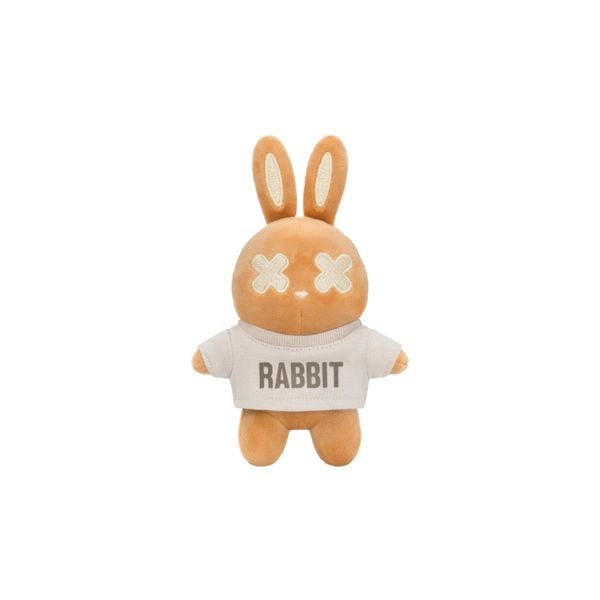 BEIGE REBEL MINI RABBIT TEE