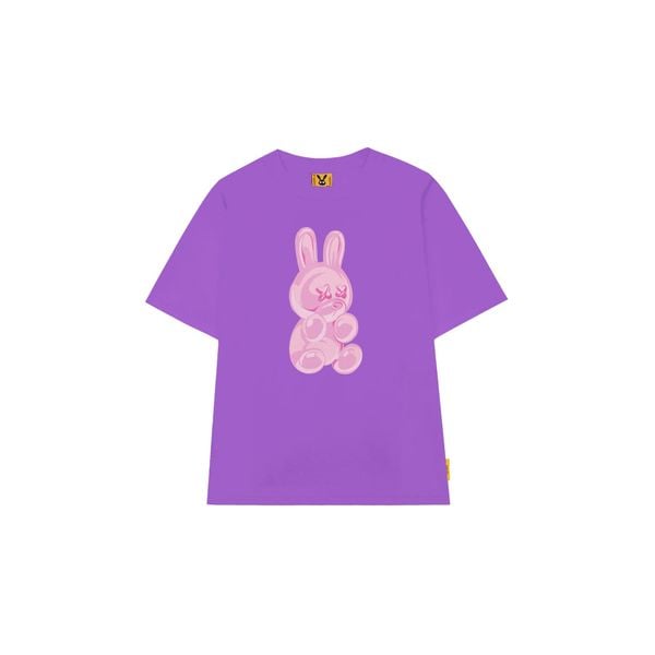 GUMMY RABBIT TEE - PURPLE