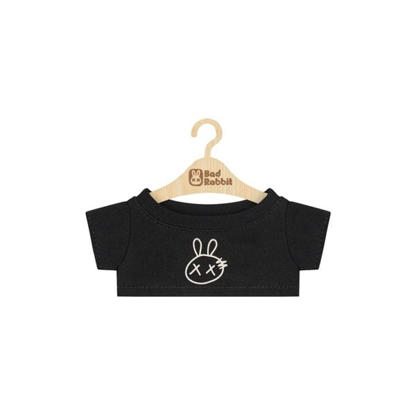 BLACK - REBEL MINI RABBIT TEE