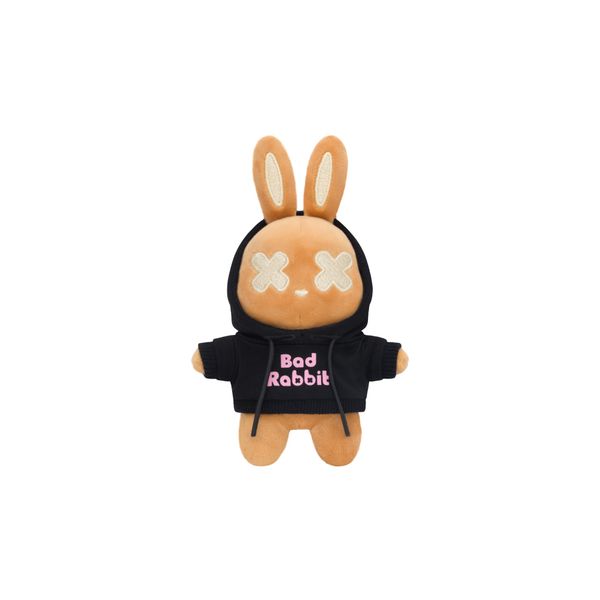 TINY RABBIT HOODIE - BLACK