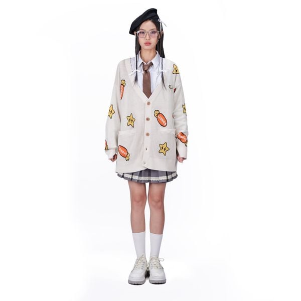 CARROT CARDIGAN