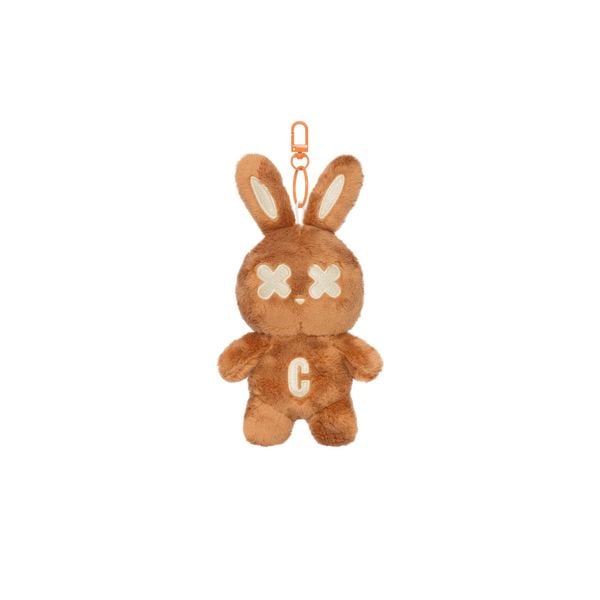 RABBIT KEYCHAIN - BROWN