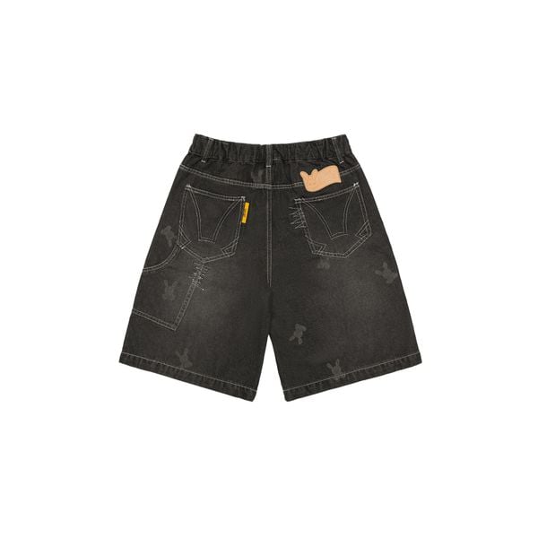 RABBIT MONOGRAM SHORT