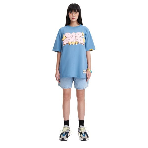 CARTOON TEE - BLUE