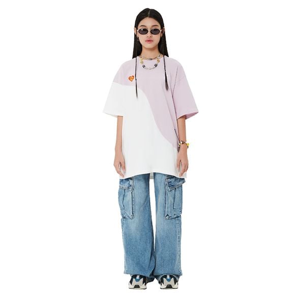 SPLIT RABBIT TEE - PURPLE