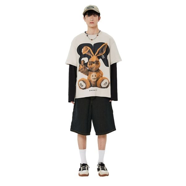 PLAYER RABBIT TEE - SAND