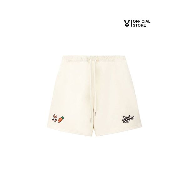 CARROT RABBIT SHORTS – CREAM