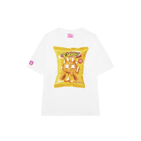 SNACK RABBIT TEE - WHITE