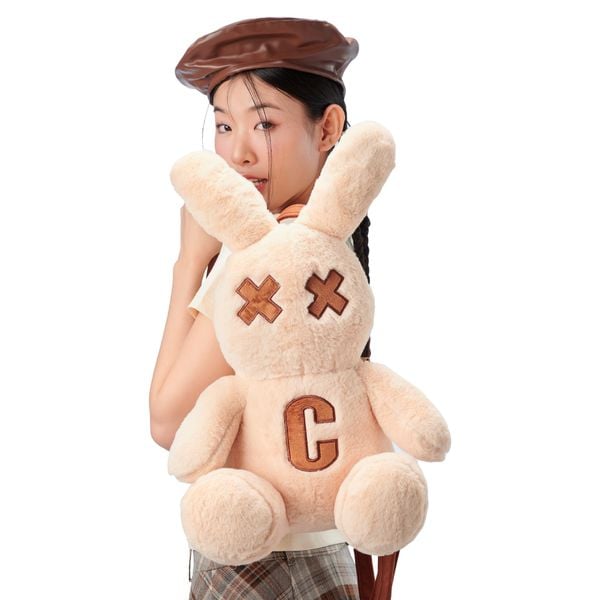BABY RABBIT BACKPACK - BEIGE