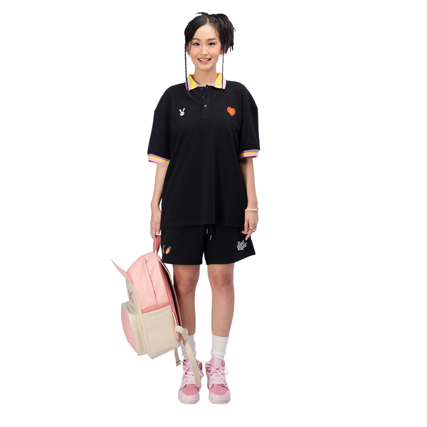 CARROT RABBIT SHORTS – BLACK
